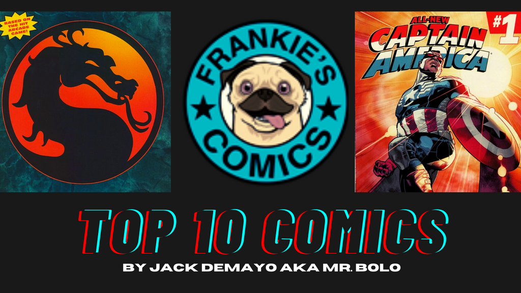 Frankies Comics Top 10 Trending Comic Books